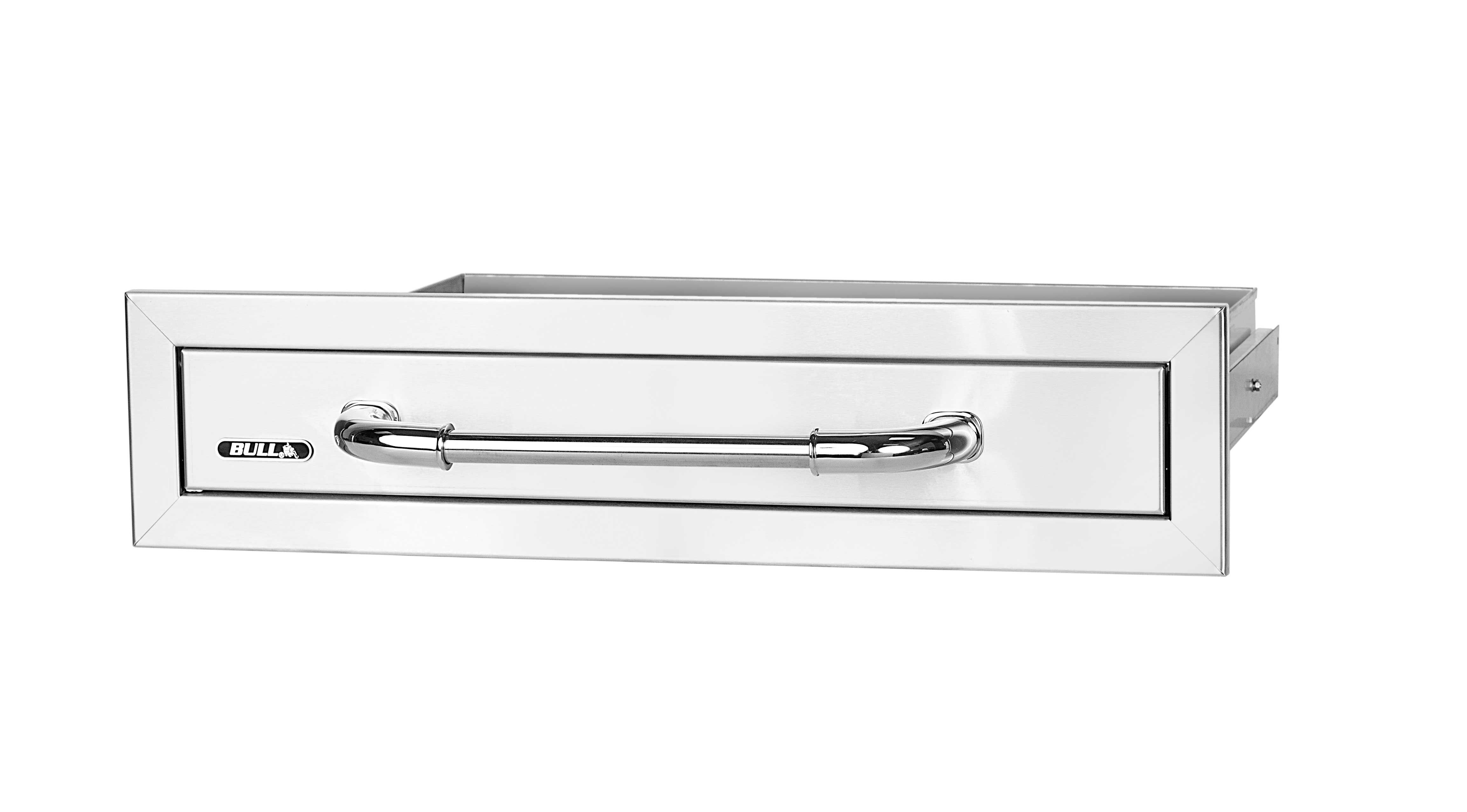 Bull Stainless Steel Single Drawer w/ Reveal - Goodwood Hardware