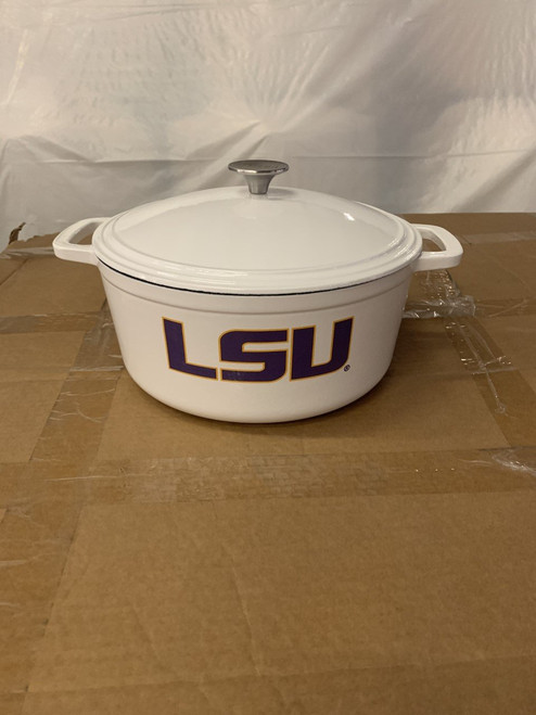 6.5 QT LSU PURPLE DUTCH OVEN