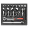Socket set 3/8 inch 24