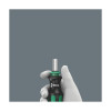 Bit-holding screwdriver with 1/4 inch bits telescopic shank and magnet