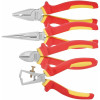 Pliers set, 4 pieces VDE insulated 4