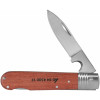 Cable knife with wooden handle, folding