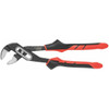 Water pump pliers chemically blacked, with coated grips 250 mm