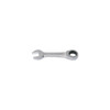 Open ended spanner / ratchet ring spanner short version 8 mm