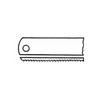 Hacksaw blade, single-sided bimetal, progressive