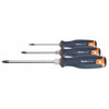Screwdriver set for Phillips, with 2-component Haptoprene handle 3