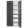 Base cabinet with Plain sheet metal swing doors 2000 mm