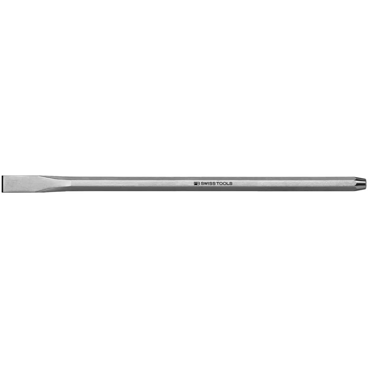 Electrician's flat chisels, octagonal, chrome-plated - Unitec Tools
