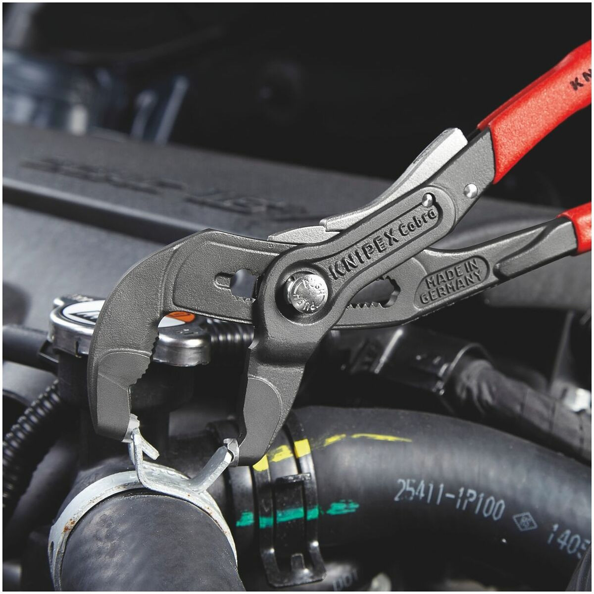 Spring strip clip pliers with lock 250 mm - Unitec Tools