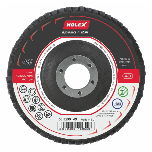 Abrasive flap disc speed ZA, flat ⌀ 115 mm