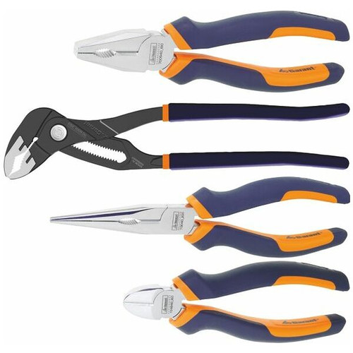 Pliers set, with grips 4 pieces 4