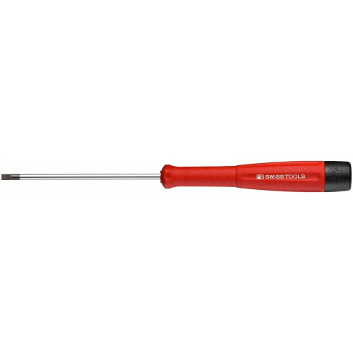 Electronics screwdrivers with turnable head for slotted screws