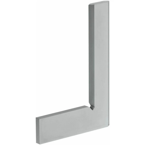 Bevel edge square, flat version stainless, accuracy class