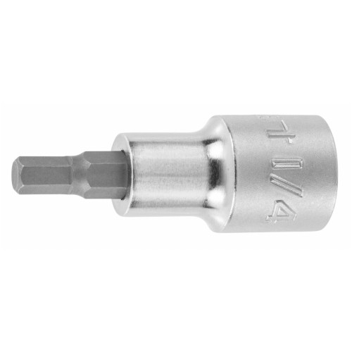 Screwdriver socket, inside hexagon, 1/2 inch imperial version