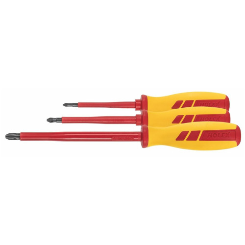 Electrician’s screwdriver set for Phillips fully insulated