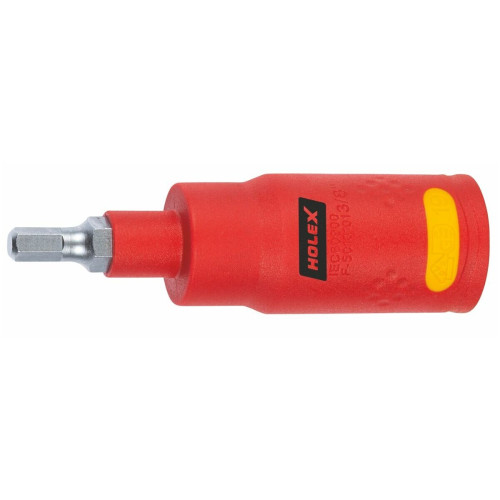 Hexagon screwdriver socket 3/8 inch fully insulated