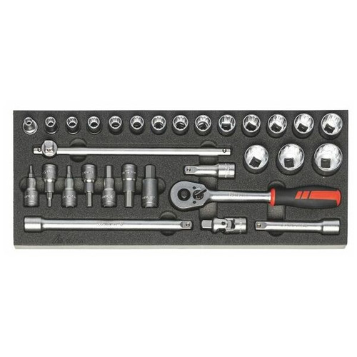 Socket set 1/2 inch 30