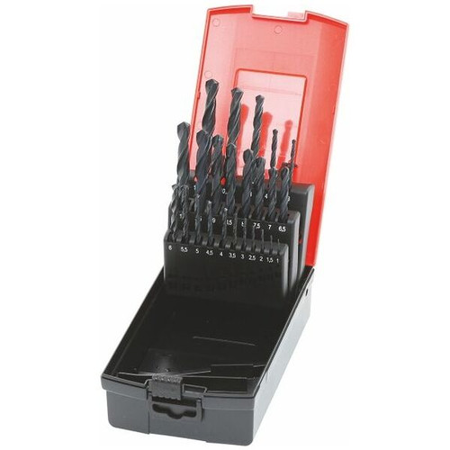 Jobber drill set HSS No. 114000 in a case 1-10,5 - 115000 1-10,5