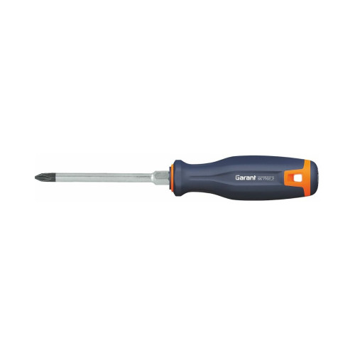 Screwdriver for Phillips, with 2-component Haptoprene handle