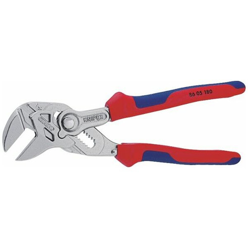 Pliers wrench with 2-component grips 180 mm - 813720 180