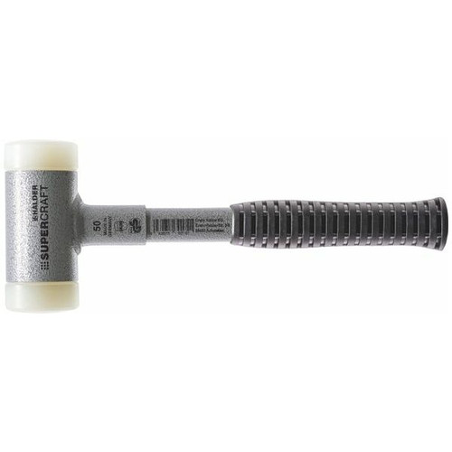 Dead-blow hammer with steel tube handle 35 mm