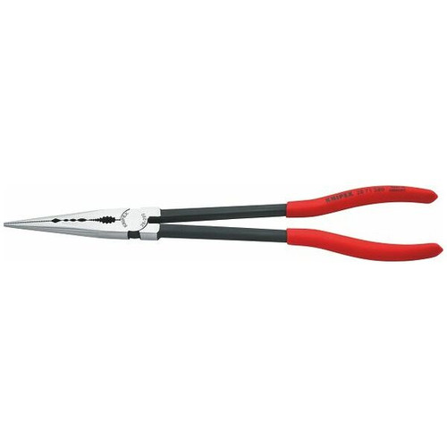 Assembly pliers, long version, straight 280 mm