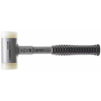 Dead-blow hammer with steel tube handle 35 mm-1760111096 - Unitec Tools