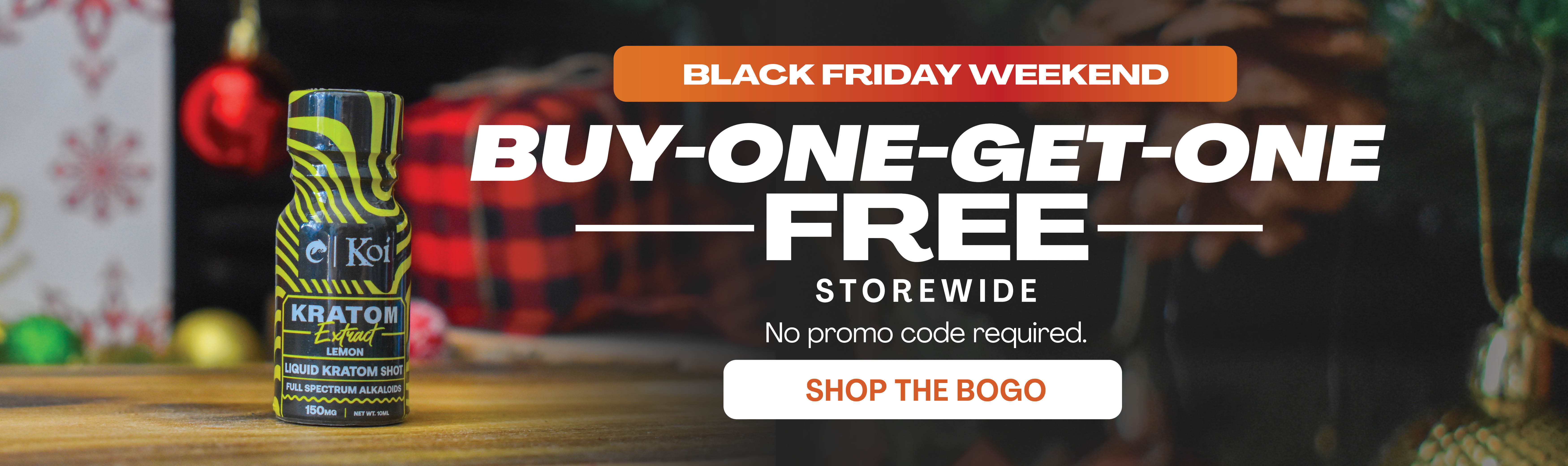 Buy One Get One Free Storewide at KoiCBD