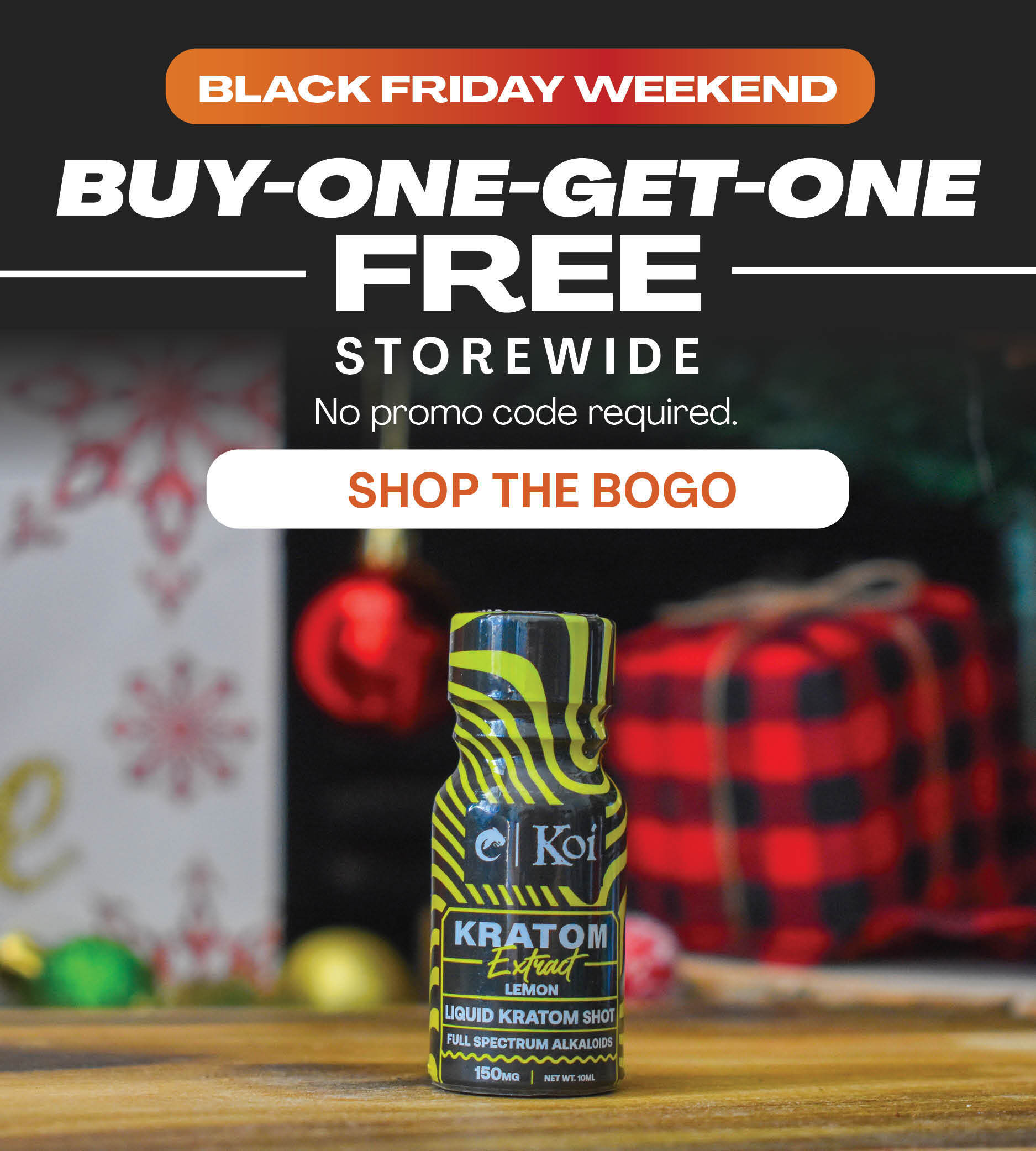 Buy One Get One Free Storewide at KoiCBD