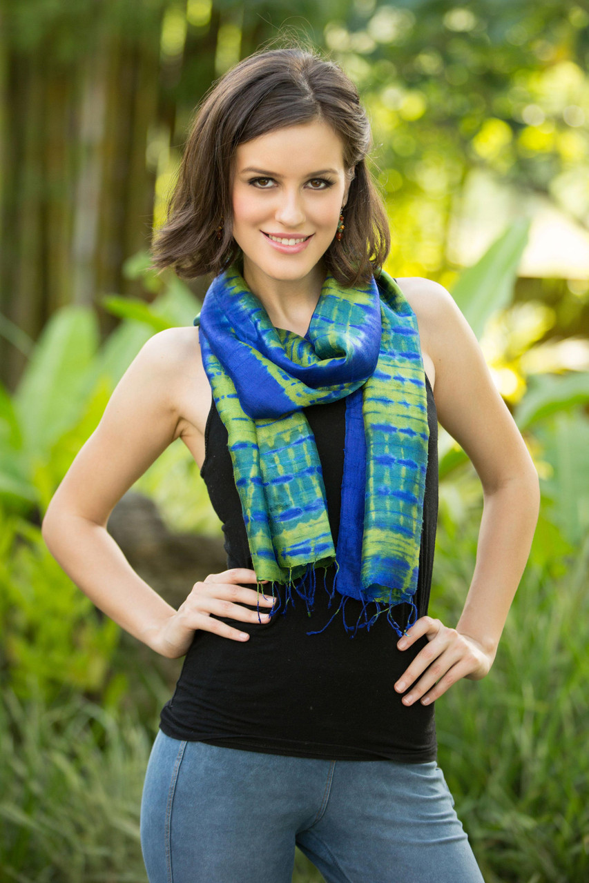 Meadow Silk Scarf