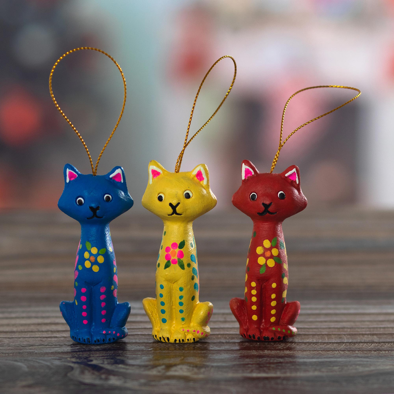 Christmas Kittens Ornaments