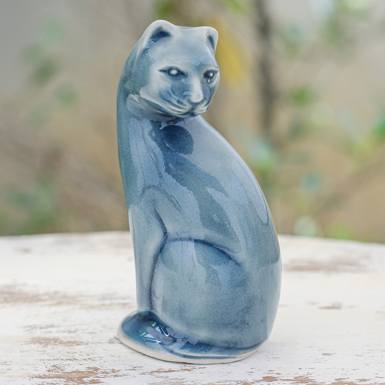 Cat Figurine — PAINTED EARTH