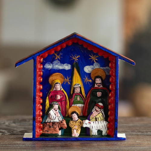 Nativity scene 'Blessed Are Those Who Come'
