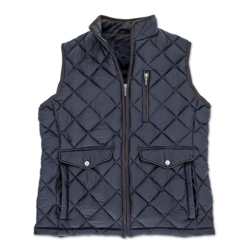 Men's Diamond Quilted Travel Vest 'Diamond Quilted Travel Vest'