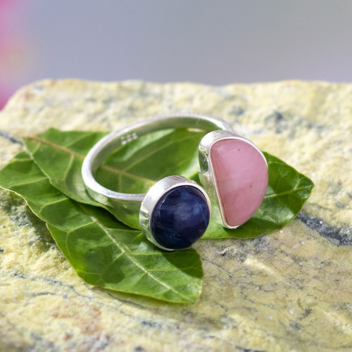 Peruvian Gemstone Wrap Ring 'Planetary Influence'