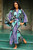 Women's Handcrafted Batik Robe 'Seaside Blue'