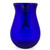Blue Handcrafted Handblown Recycled Glass Pitcher 'Pure Cobalt'