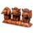 Wood Sculpture from Indonesia 'Three Wise Monkeys'