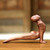 Original Wood Sculpture 'Yoga Cobra Pose'