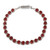 Garnet bracelet 'Glamorous'