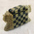 Natural Soapstone Hand Crafted Coasters and Holder 'Elephant Chess'