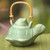 Fair Trade Ceramic Teapot  'Turtle Mom'