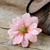 Hand Made Thai Natural Flower Necklace 'World of Pink'