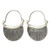 Silver Hoop Earrings 'Diva'