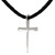 Men's Sterling Silver Cross Necklace  'Holy Sacrifice'