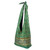 Hand Crafted Cotton Sling Handbag from Thailand 'Royal Thai Emerald'