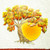 Collectible Hand Painted Tree Steel Wall Art Medium 'Sunset Oak'