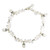 Rainbow Moonstone anklet 'Mystic'