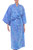 Women's Batik Cotton Robe 'Rushing River'