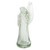 Handblown Recycled Glass Figurine Sculpture 'Crystal Angel'